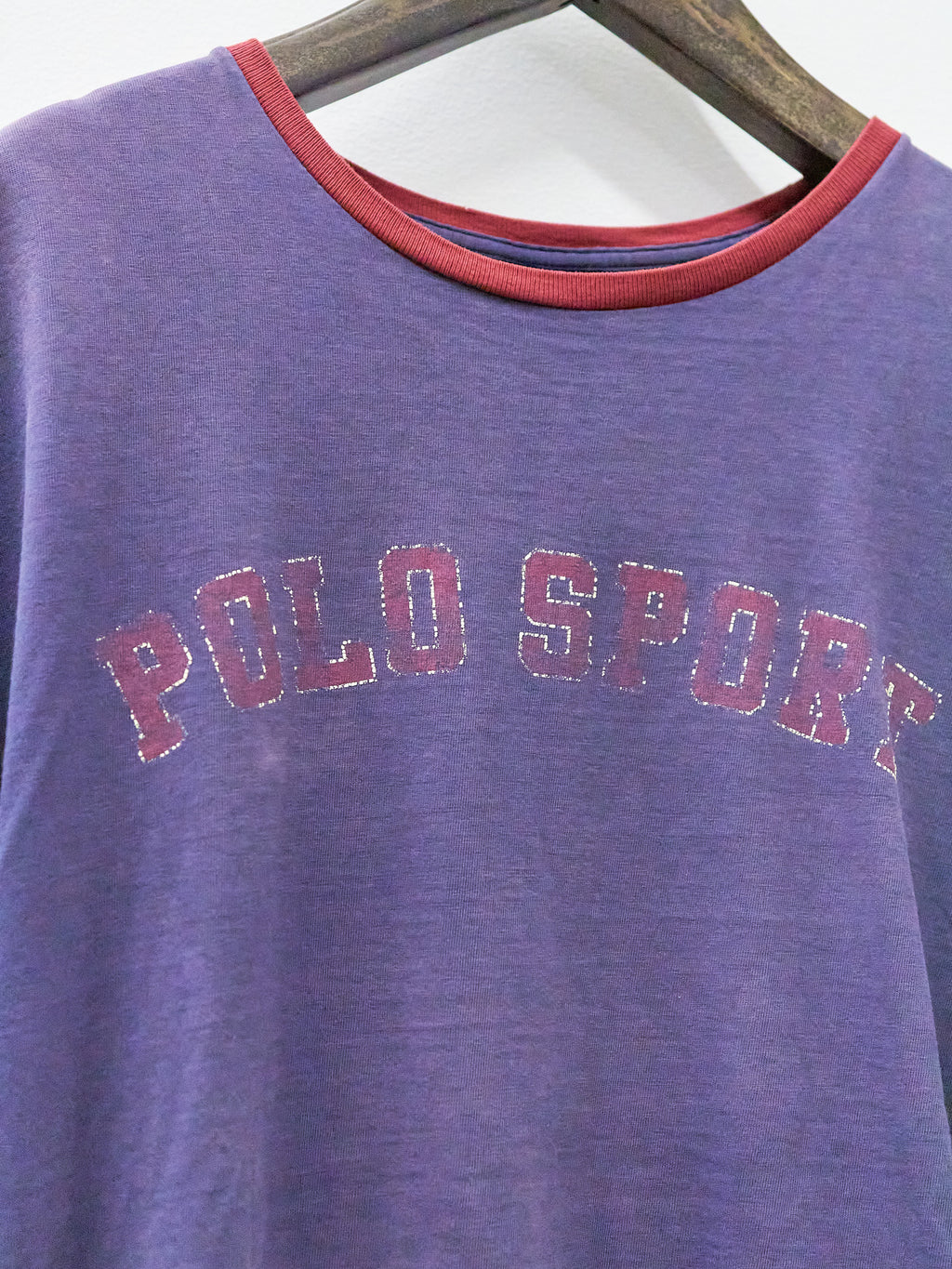 Vintage Polo Sport Faded Ringer T-Shirt
