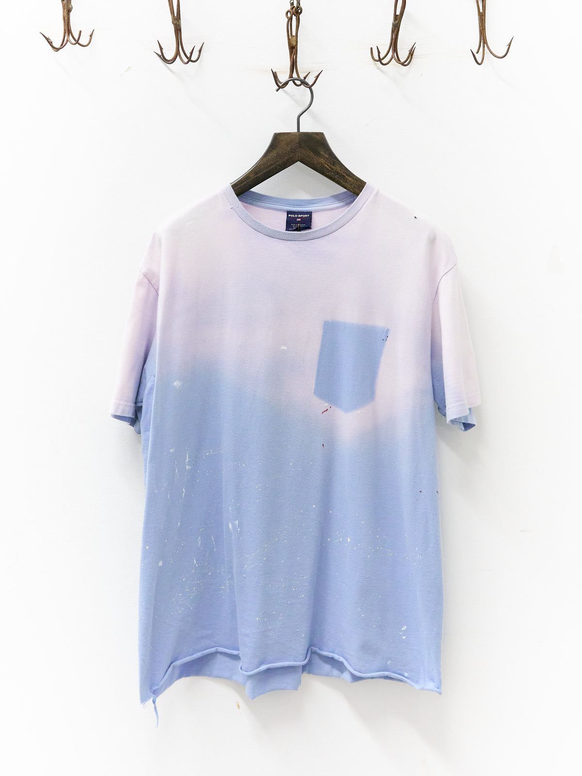 Vintage Polo Sport Painter's Chopped Ghost Pocket T-Shirt