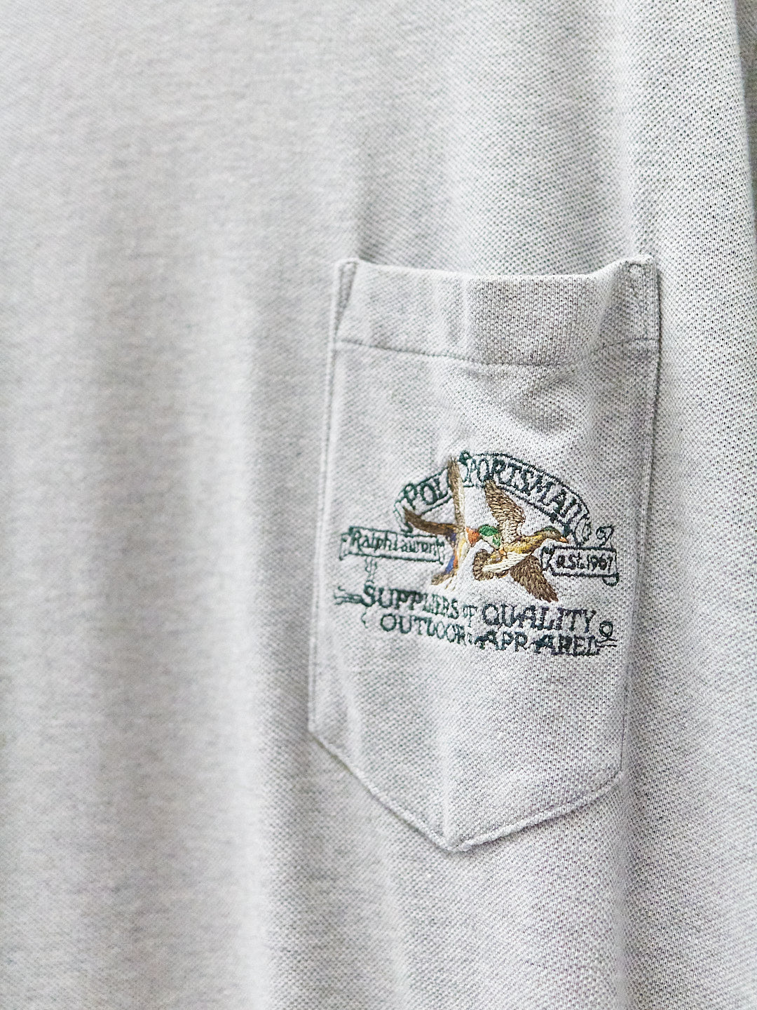 Vintage Polo Sportsman Pocket T-Shirt