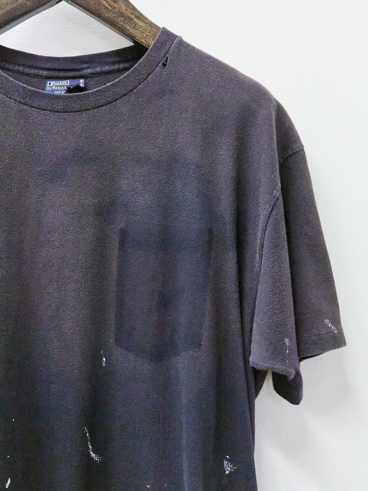 Polo Ralph Lauren Painter's Black Ghost Pocket T-Shirt