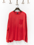 Polo Ralph Lauren Red Ghost Pocket Long-Sleeve T-Shirt