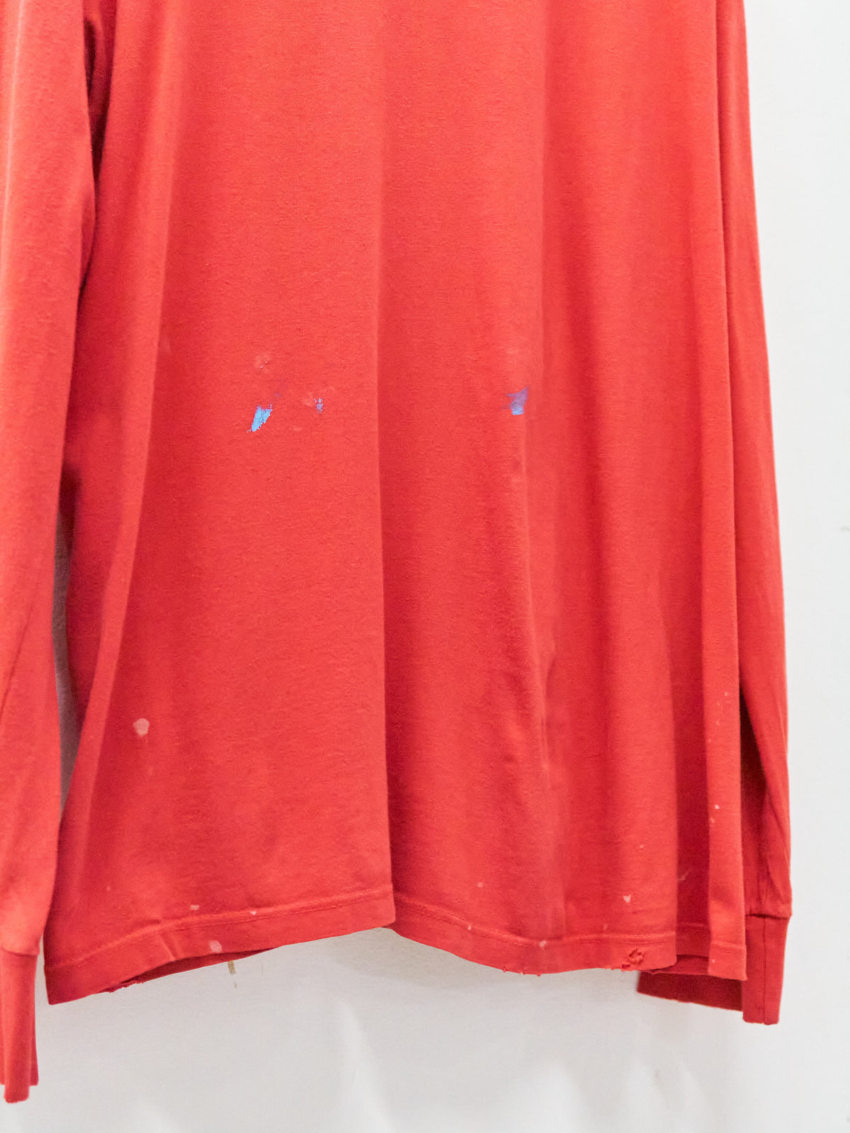 Vintage Polo Sport Red Long-Sleeve T-Shirt