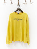 Vintage Polo Sport Yellow Long-Sleeve T-Shirt