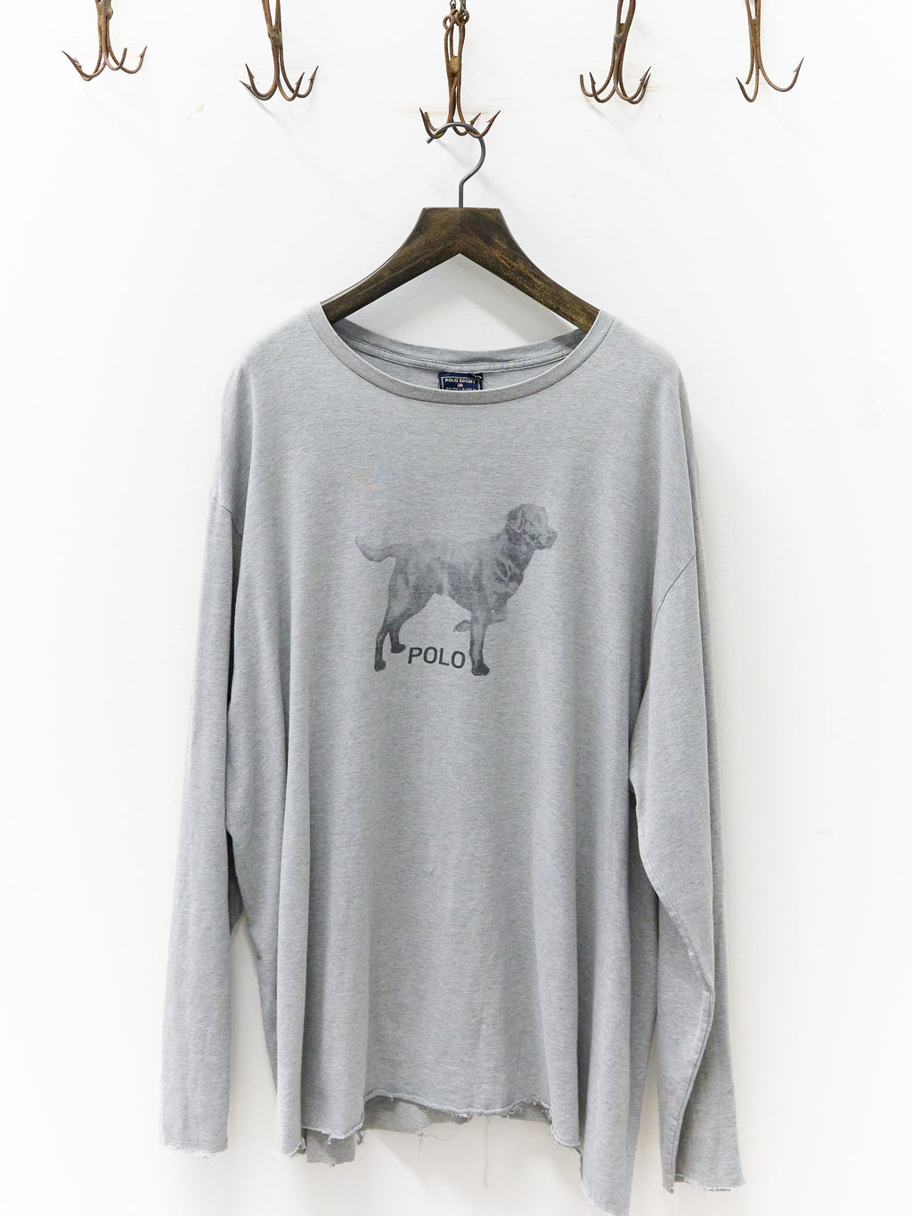 Vintage Polo Ralph Lauren Dog Long-Sleeve T-Shirt