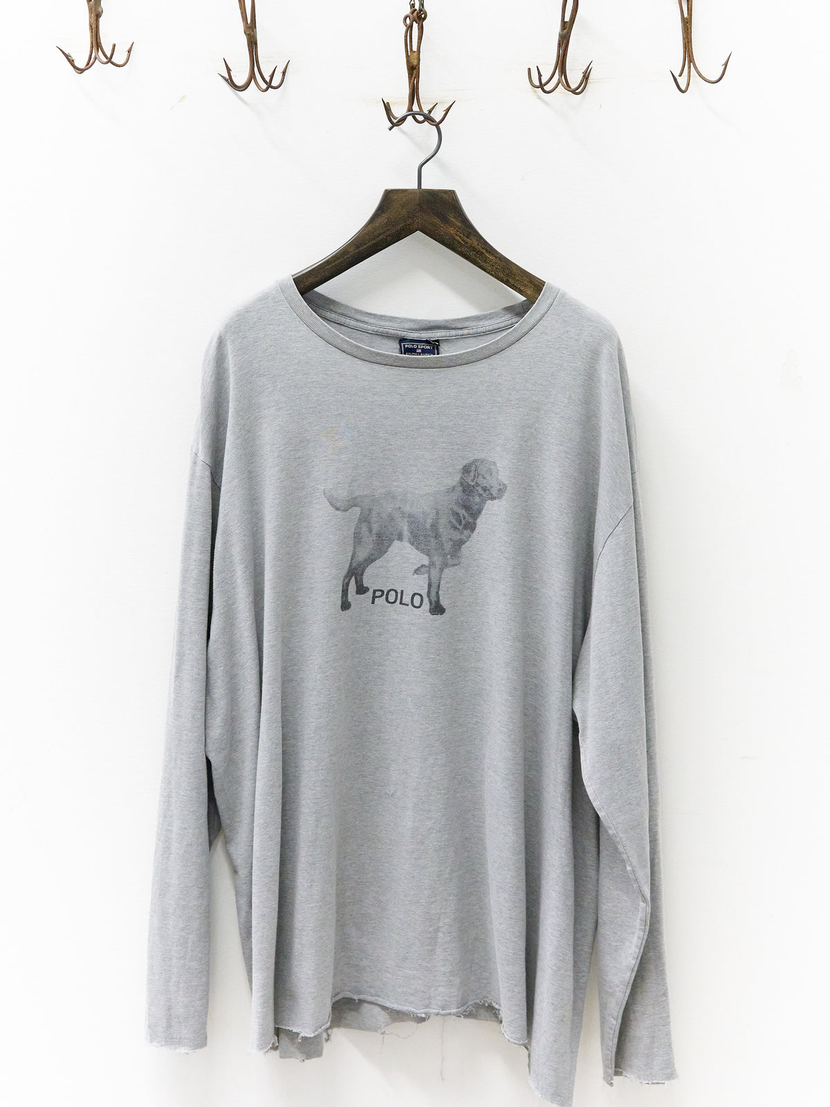 Vintage Polo Ralph Lauren Dog Long-Sleeve T-Shirt