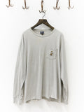 Polo Bear Long-Sleeve Thrashed Pocket T-Shirt