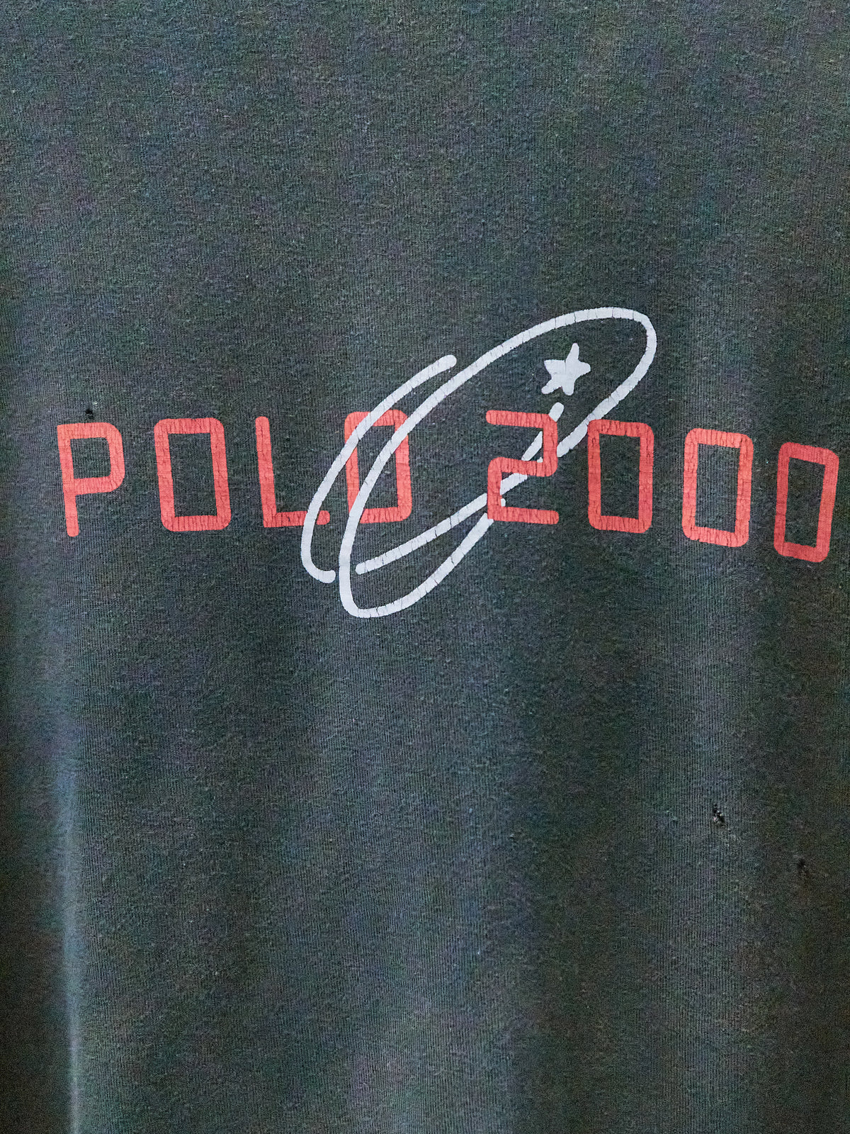 Vintage Polo Ralph Lauren 2000 Black Long-Sleeve Well-Worn T-Shirt