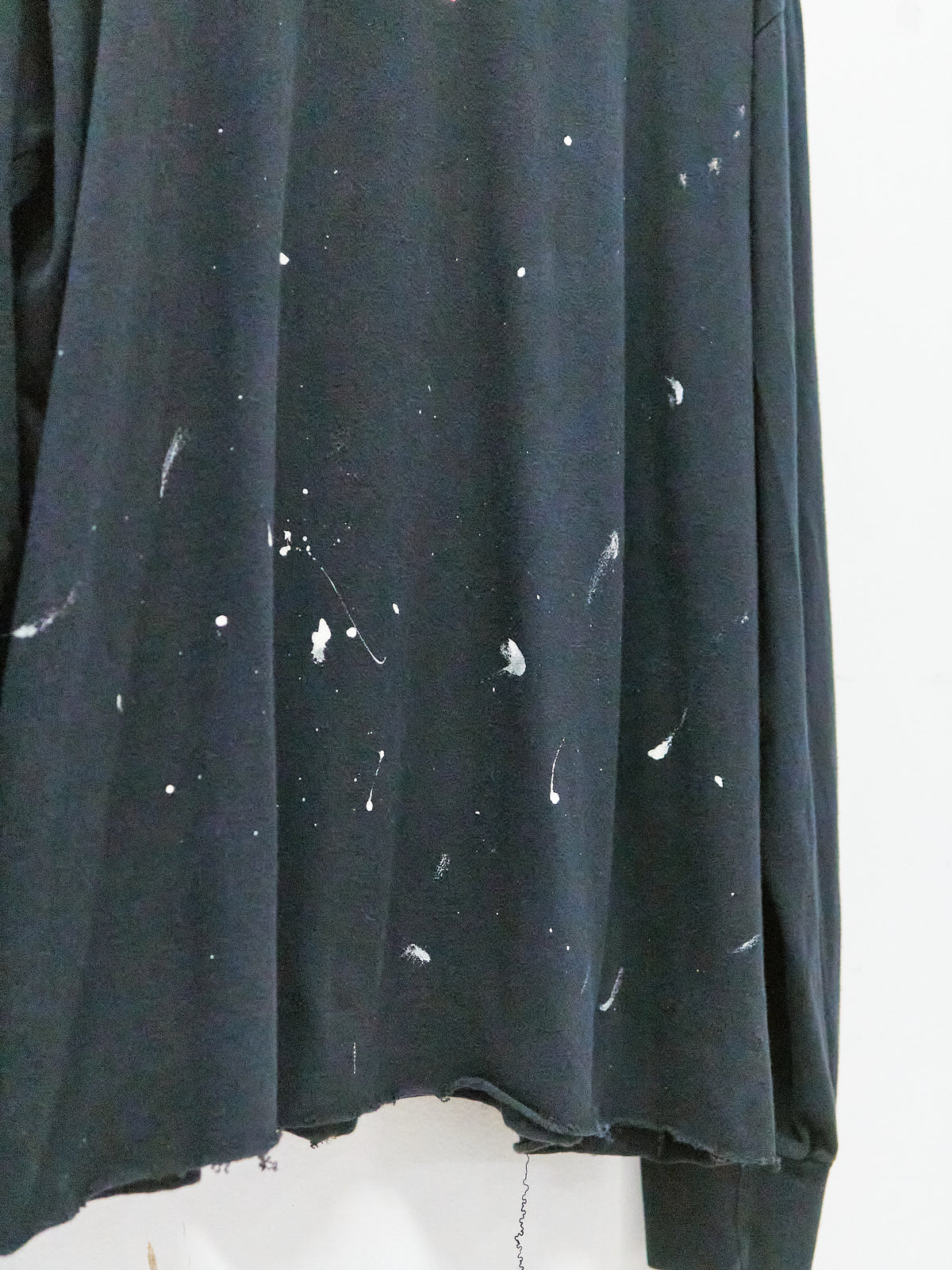 Vintage Polo Sport Black Painter's Long-Sleeve T-Shirt