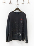 Polo Ralph Lauren Black Painter's Crewneck
