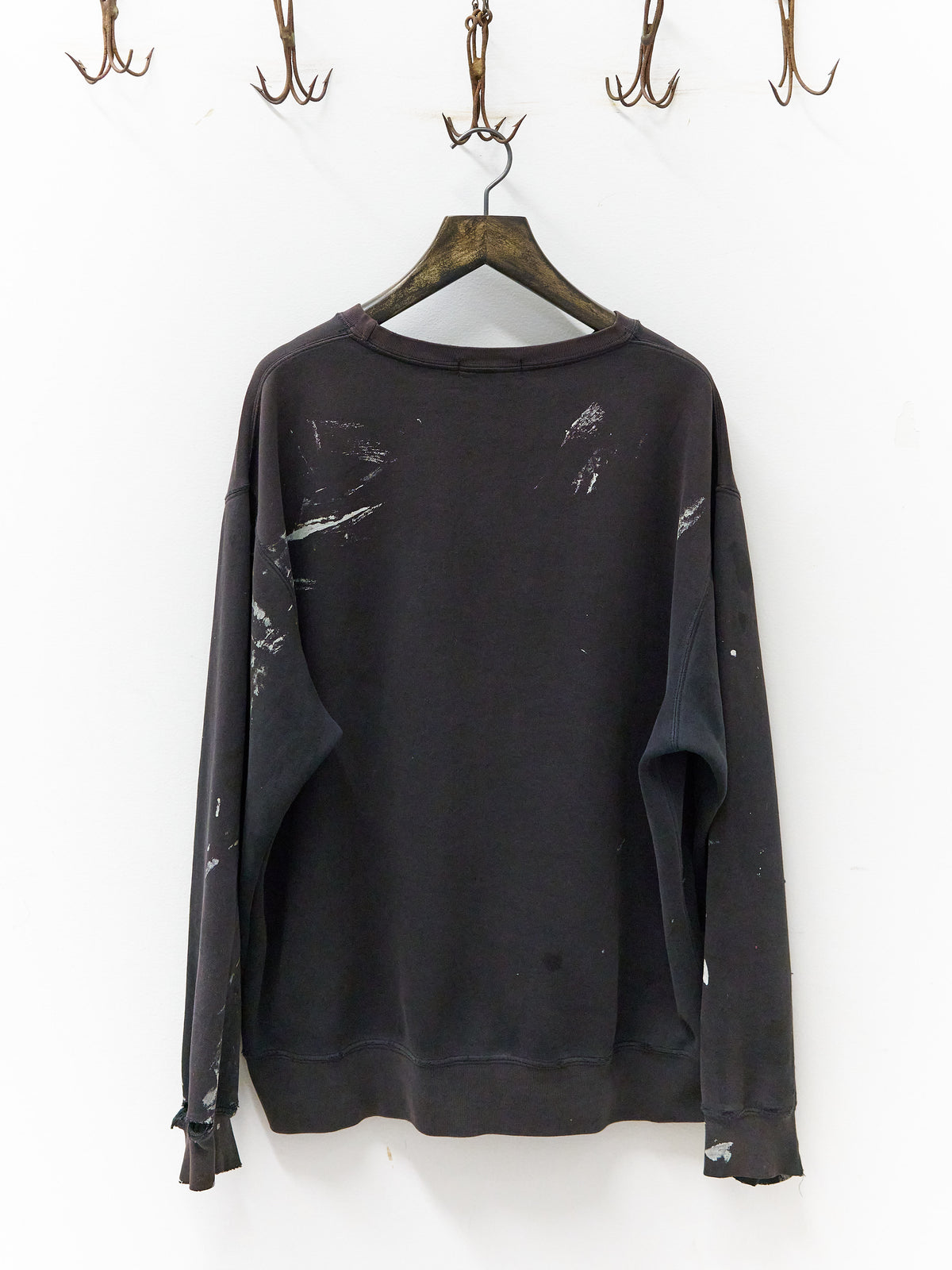 Polo Ralph Lauren Black Painter's Crewneck