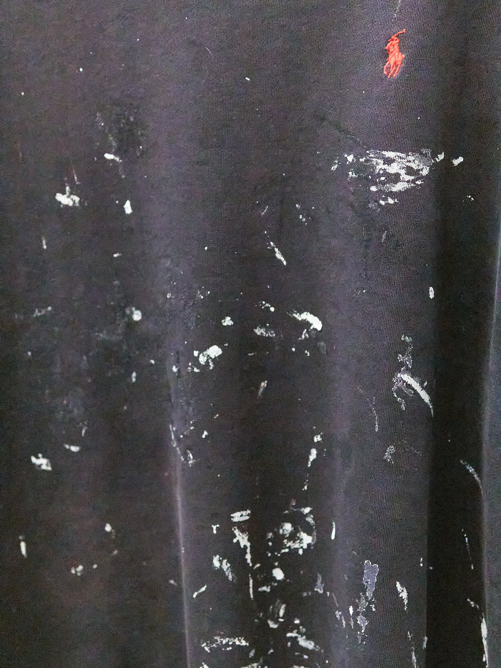 Polo Ralph Lauren Black Painter's Crewneck