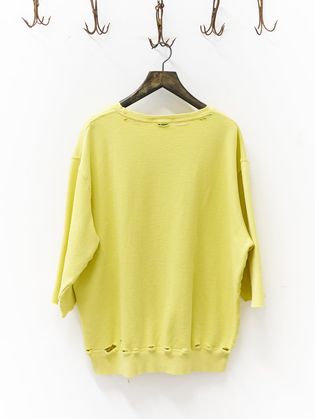 Polo Ralph Lauren Thrashed Yellow Crewneck