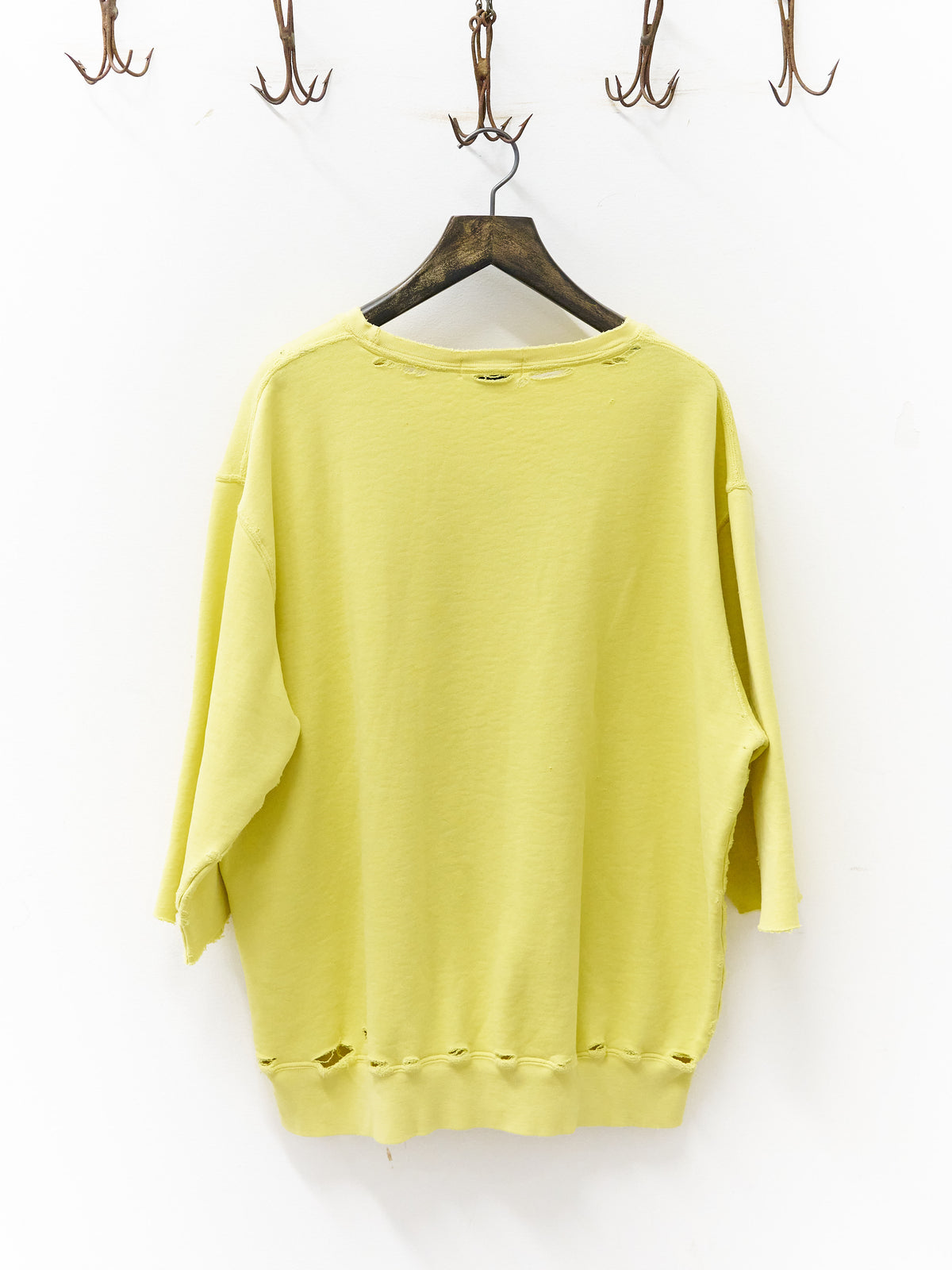 Polo Ralph Lauren Thrashed Yellow Crewneck