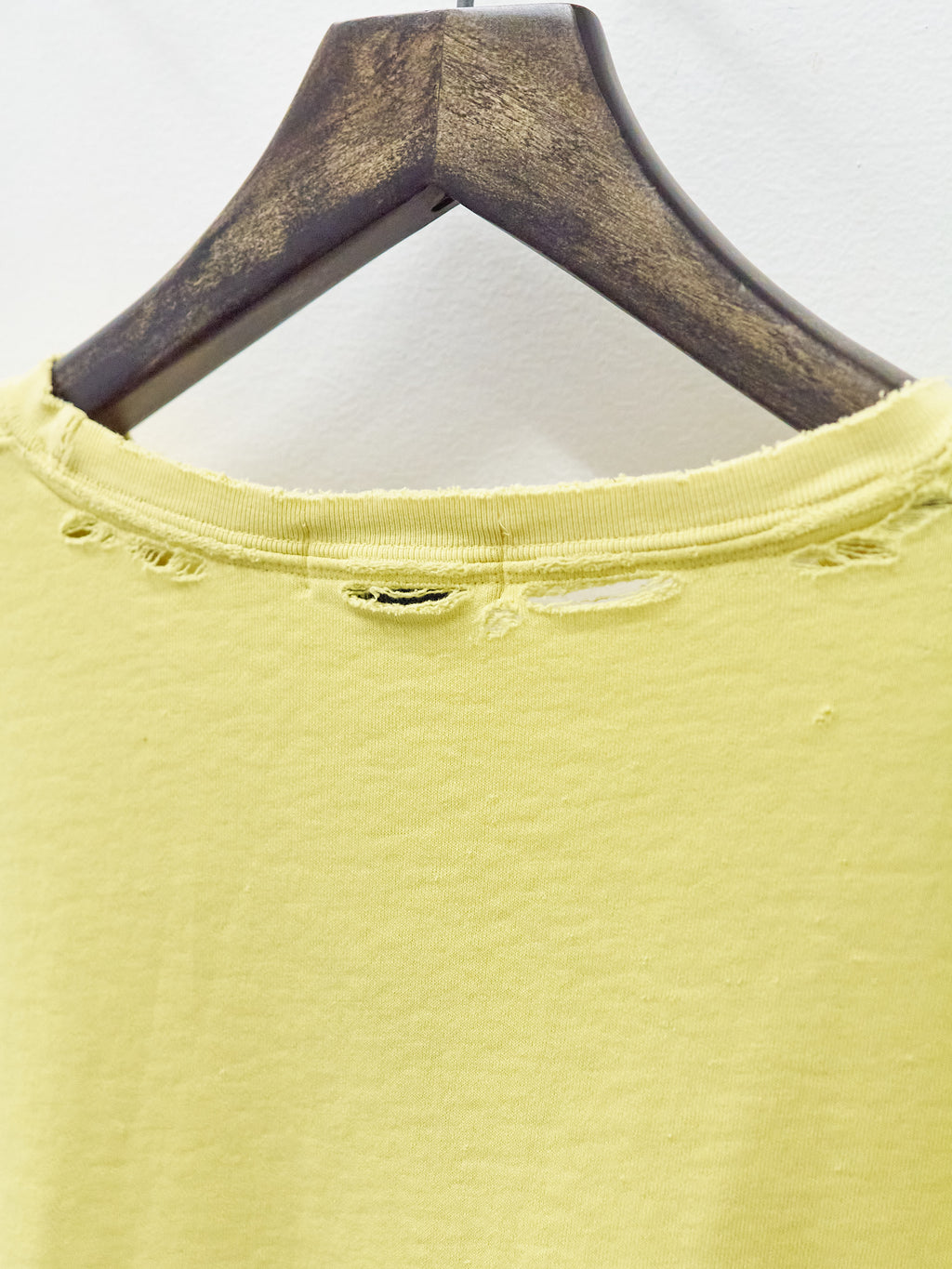 Polo Ralph Lauren Thrashed Yellow Crewneck