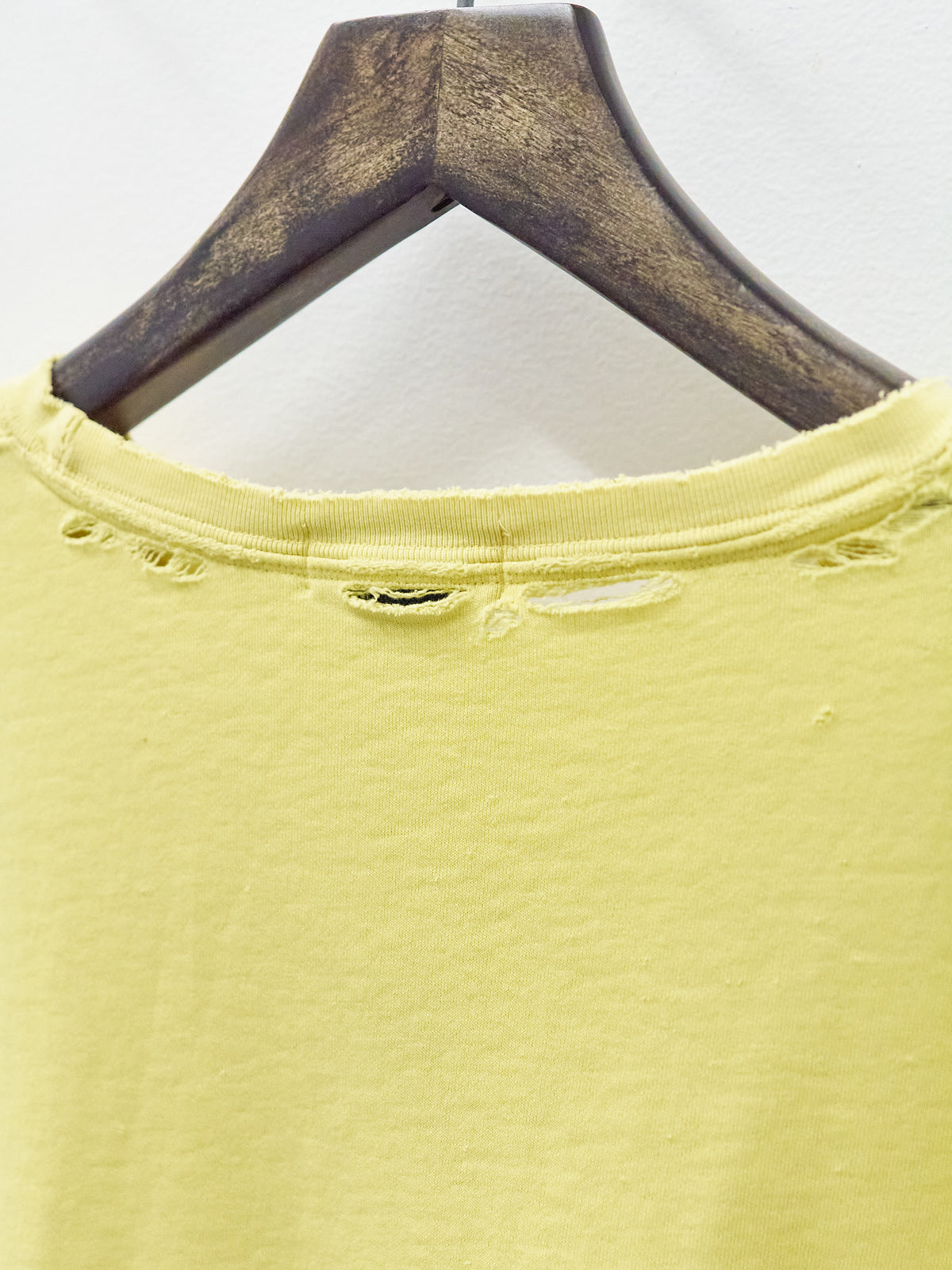 Polo Ralph Lauren Thrashed Yellow Crewneck