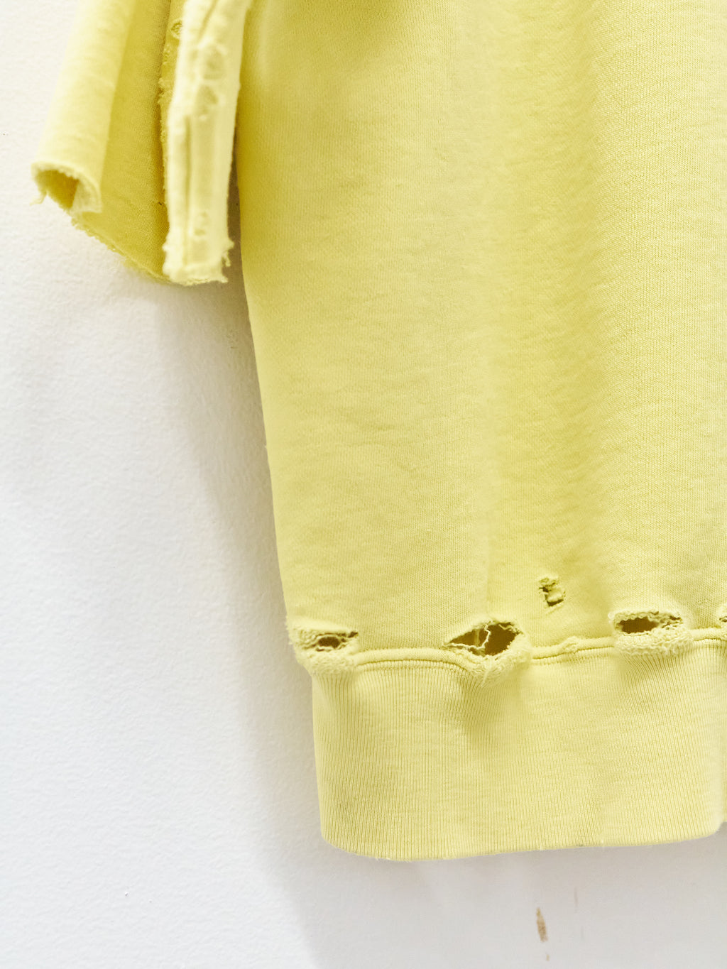 Polo Ralph Lauren Thrashed Yellow Crewneck