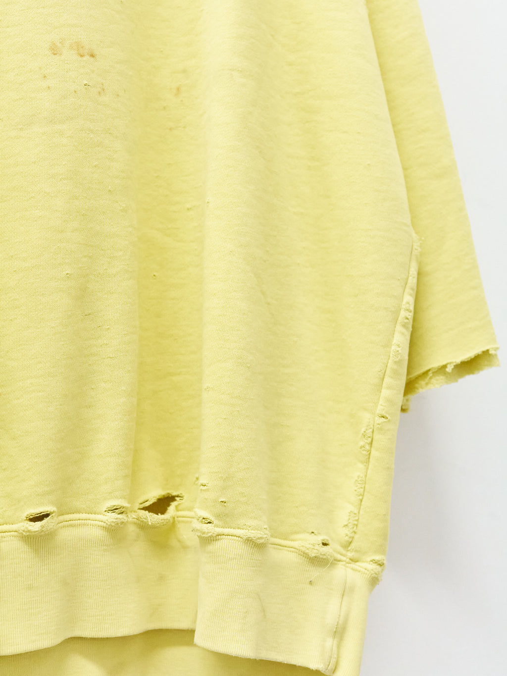 Polo Ralph Lauren Thrashed Yellow Crewneck