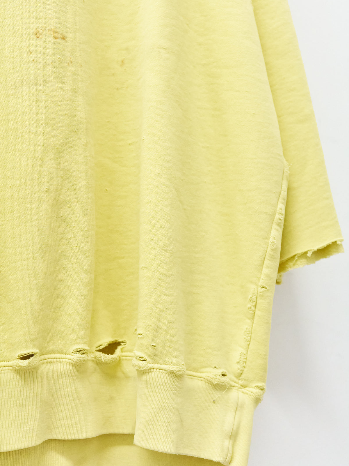 Polo Ralph Lauren Thrashed Yellow Crewneck