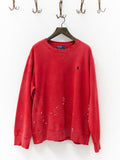 Polo Ralph Lauren Red Painter's Crewneck