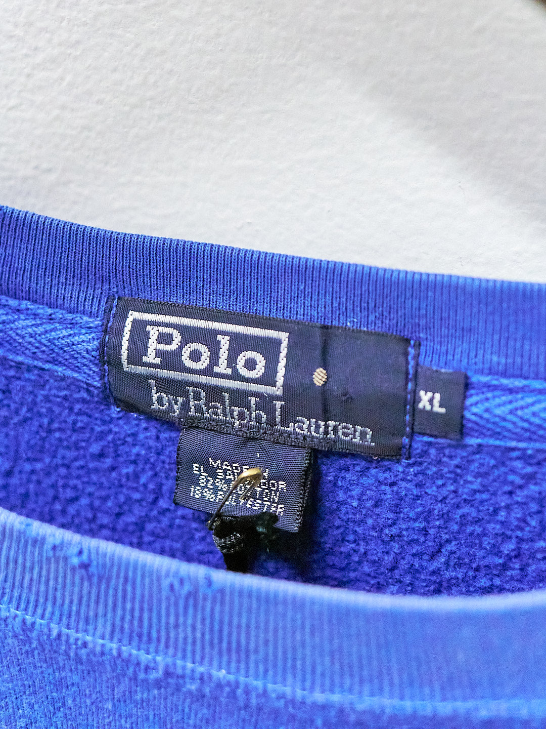 Polo Ralph Lauren Blue Painter's Crewneck