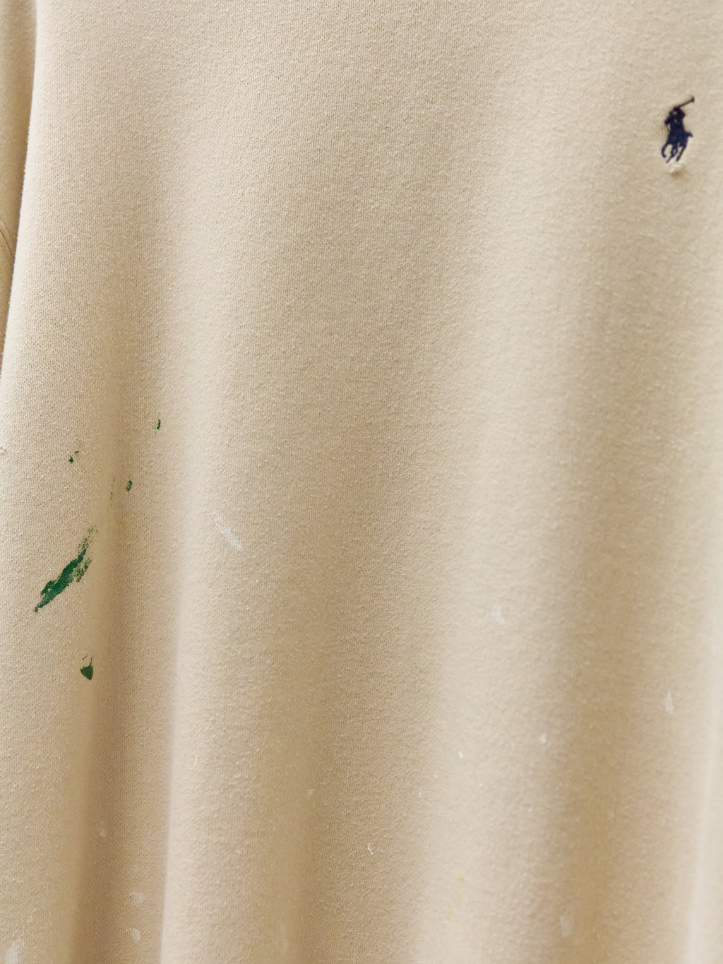 Polo Ralph Lauren Tan Painter's Crewneck