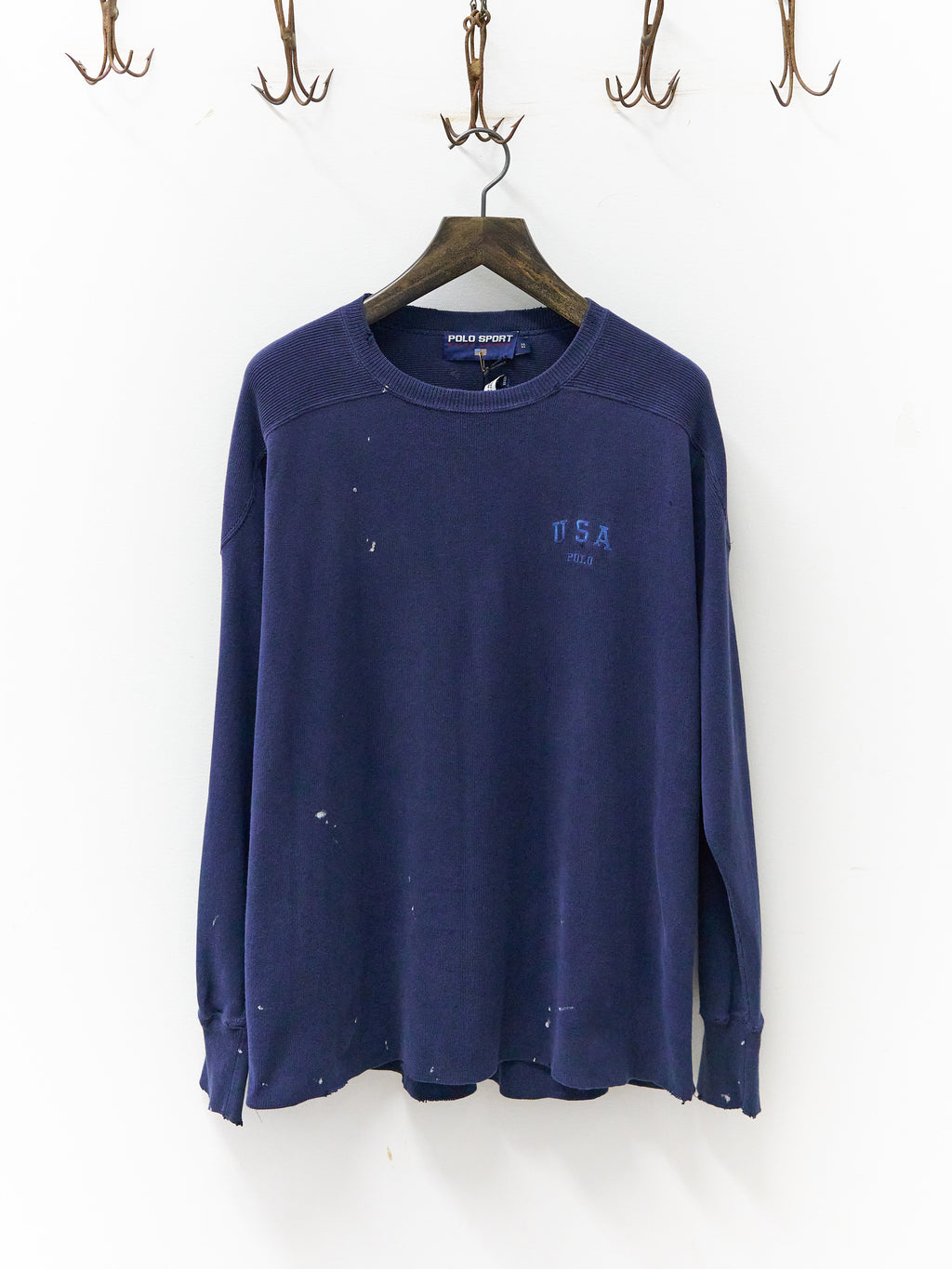 Vintage Polo Sport USA Cropped Sweater