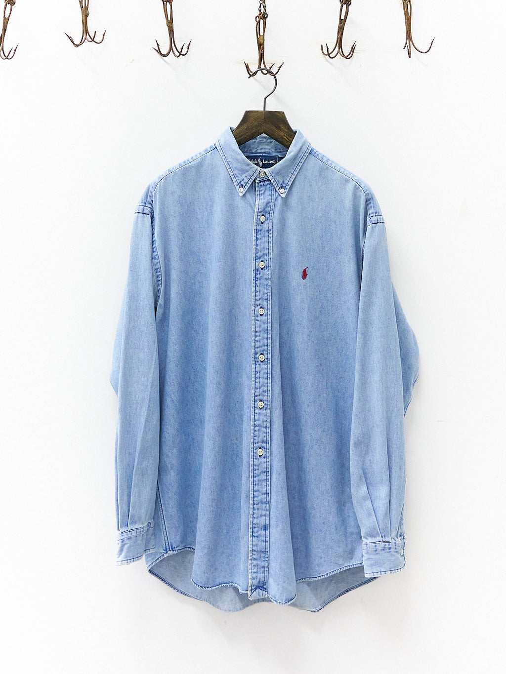 Polo Ralph Lauren Light-Wash Denim Button Down