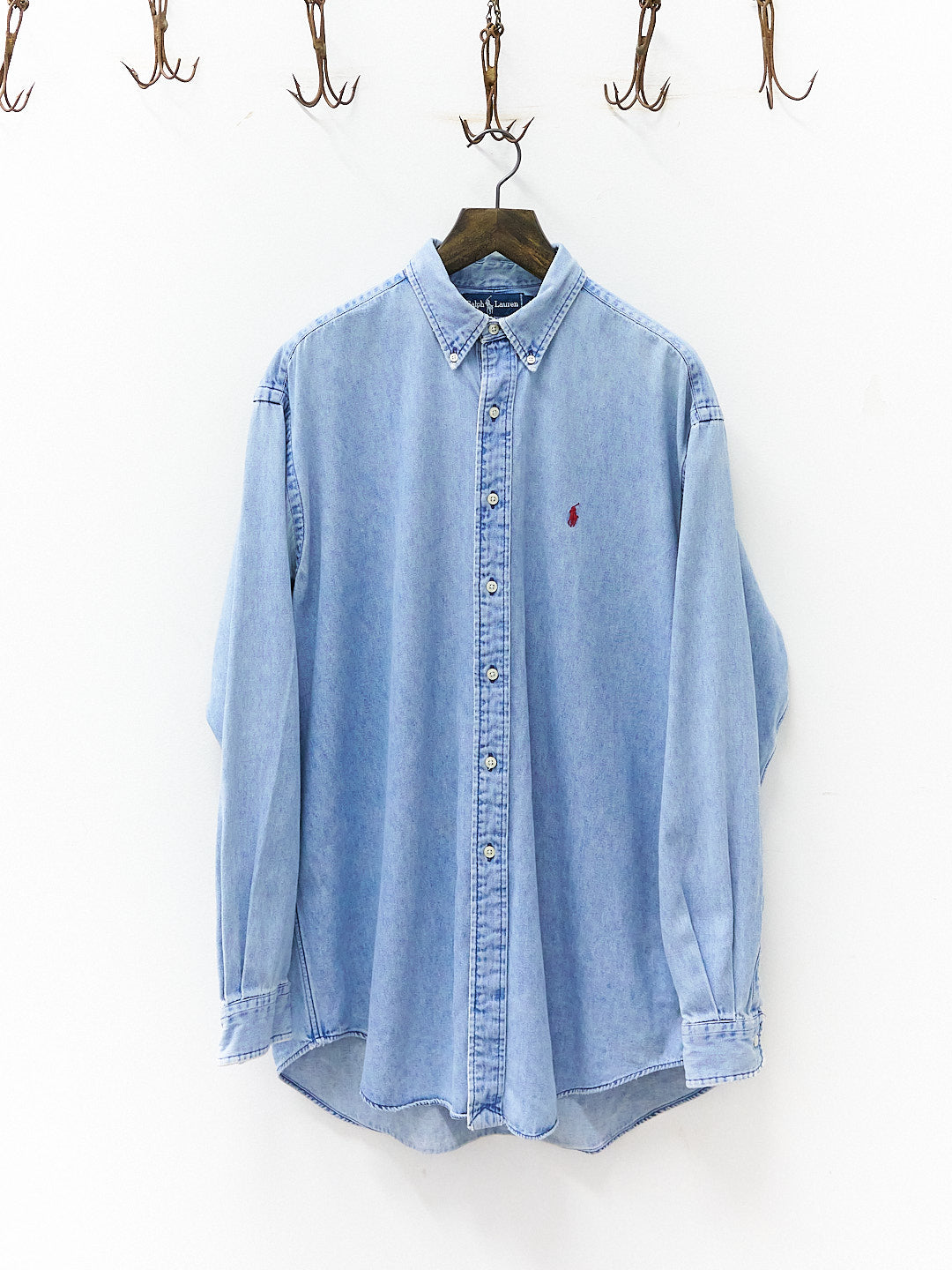 Polo Ralph Lauren Light-Wash Denim Button Down
