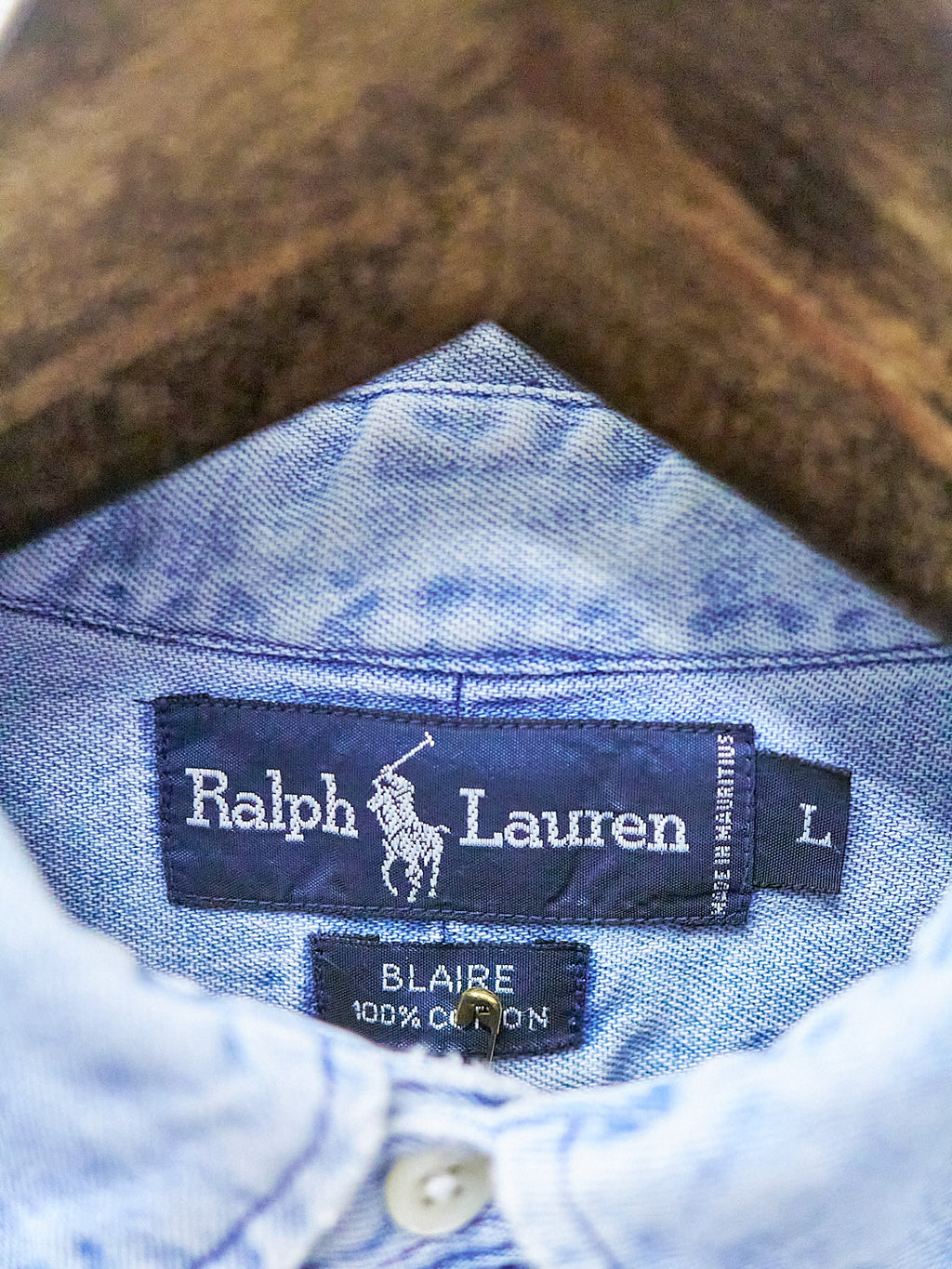Polo Ralph Lauren Light-Wash Denim Button Down