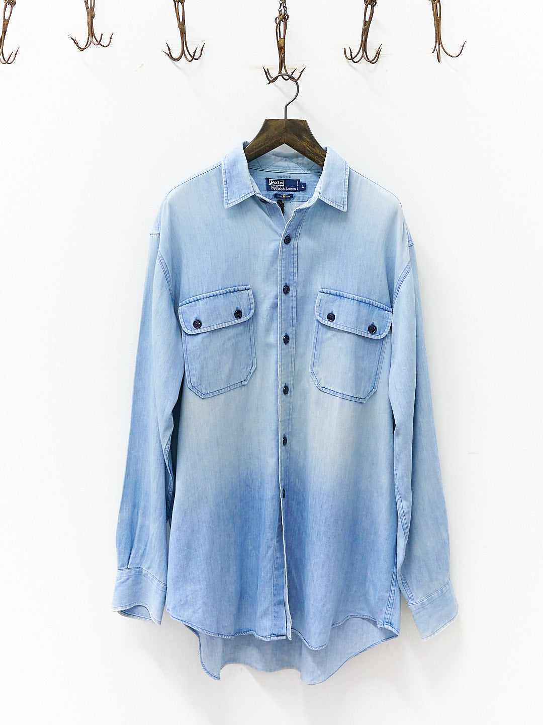 Polo Ralph Lauren Light-Wash Denim Button Down