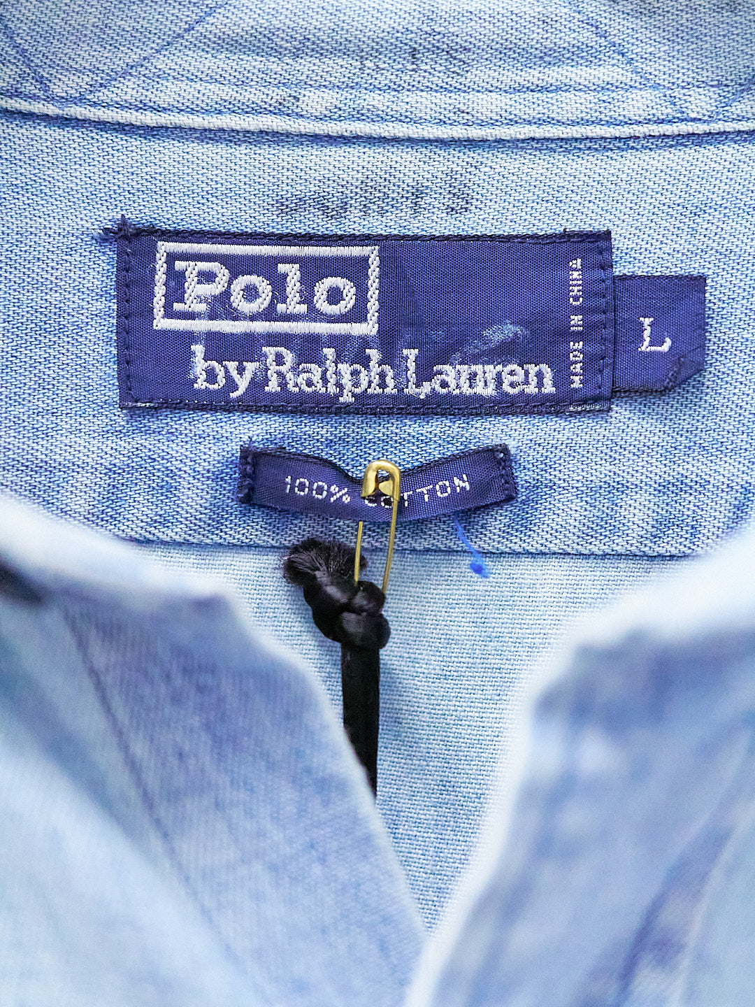 Polo Ralph Lauren Light-Wash Denim Button Down