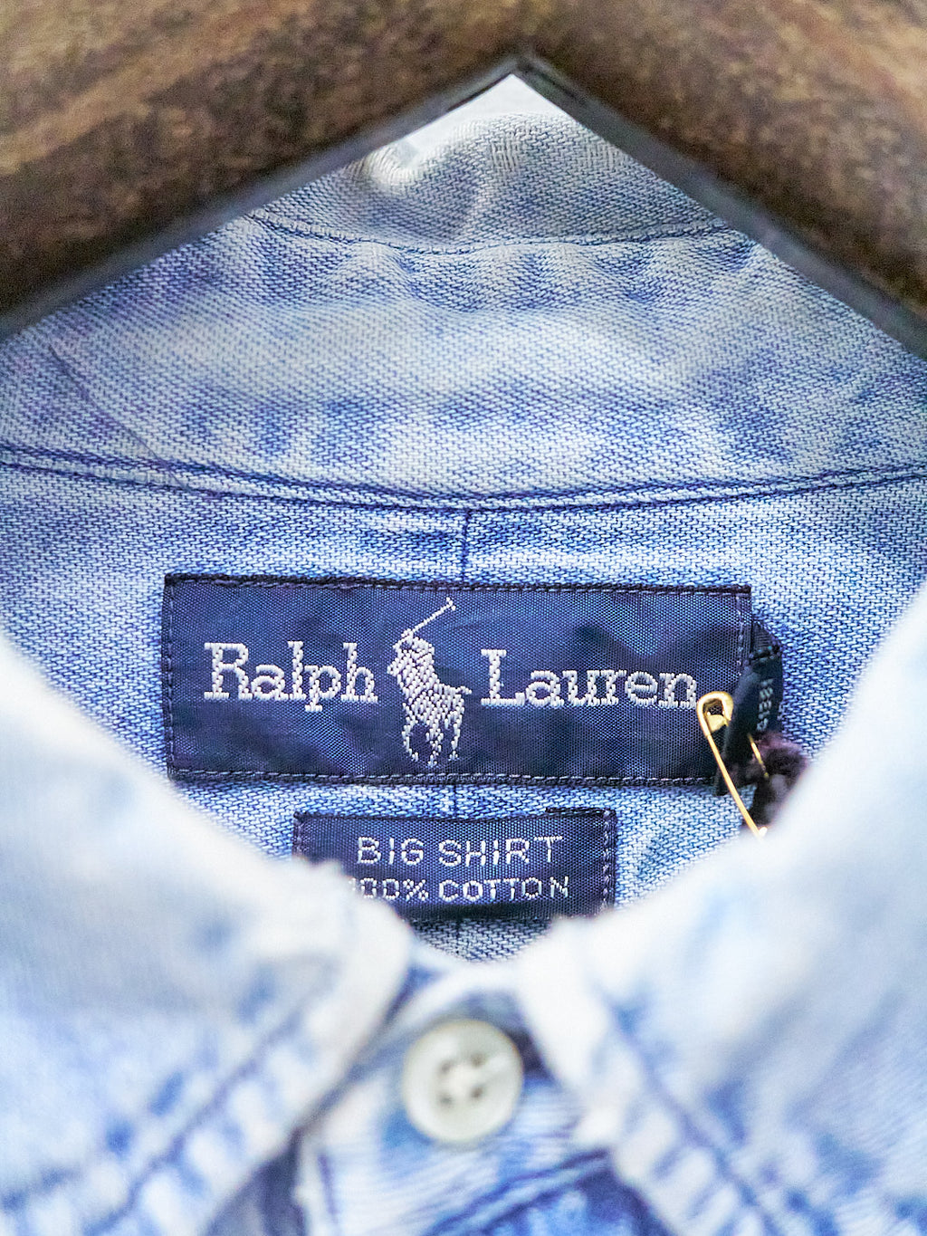 Polo Ralph Lauren Light-Wash Denim Button Down