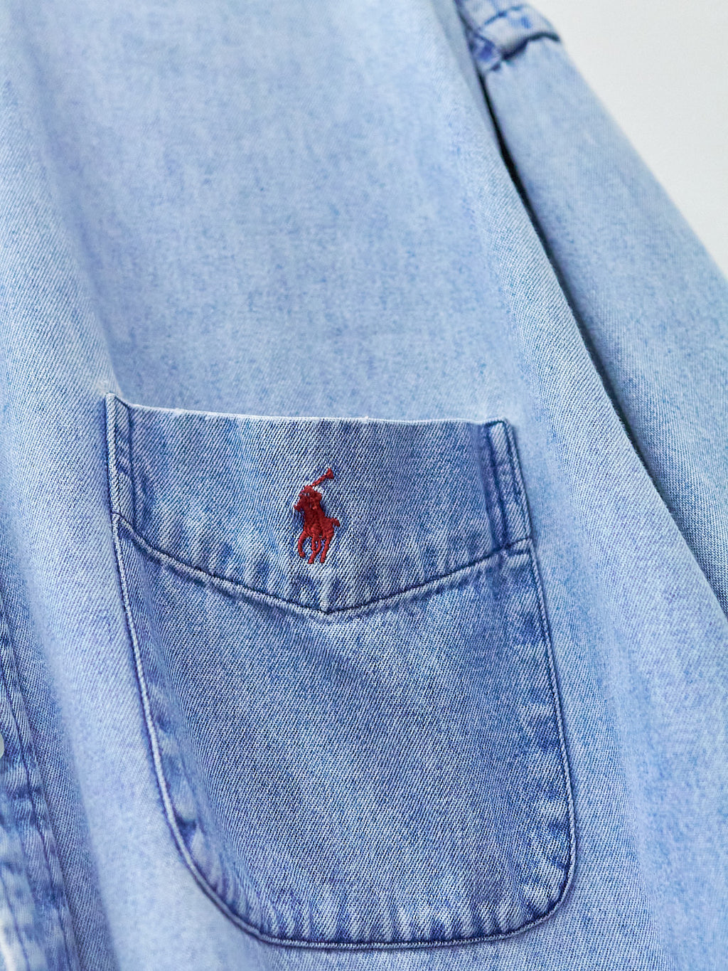 Polo Ralph Lauren Light-Wash Denim Button Down