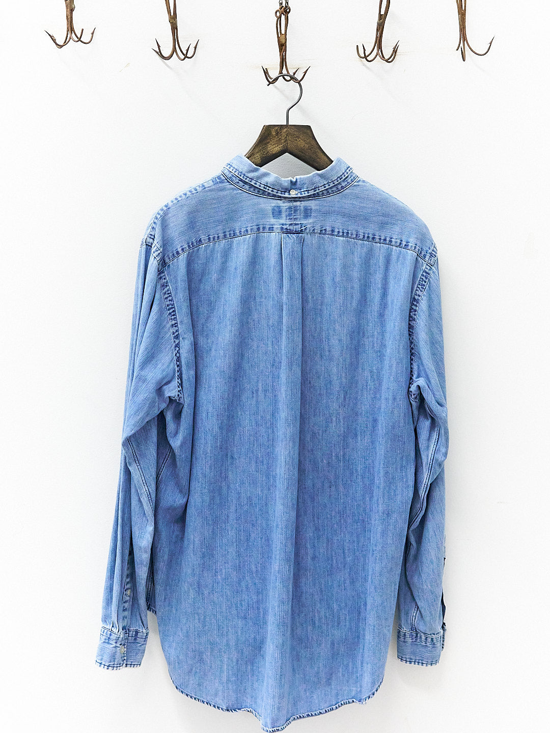 Polo Ralph Lauren Medium-Wash Denim Button Down