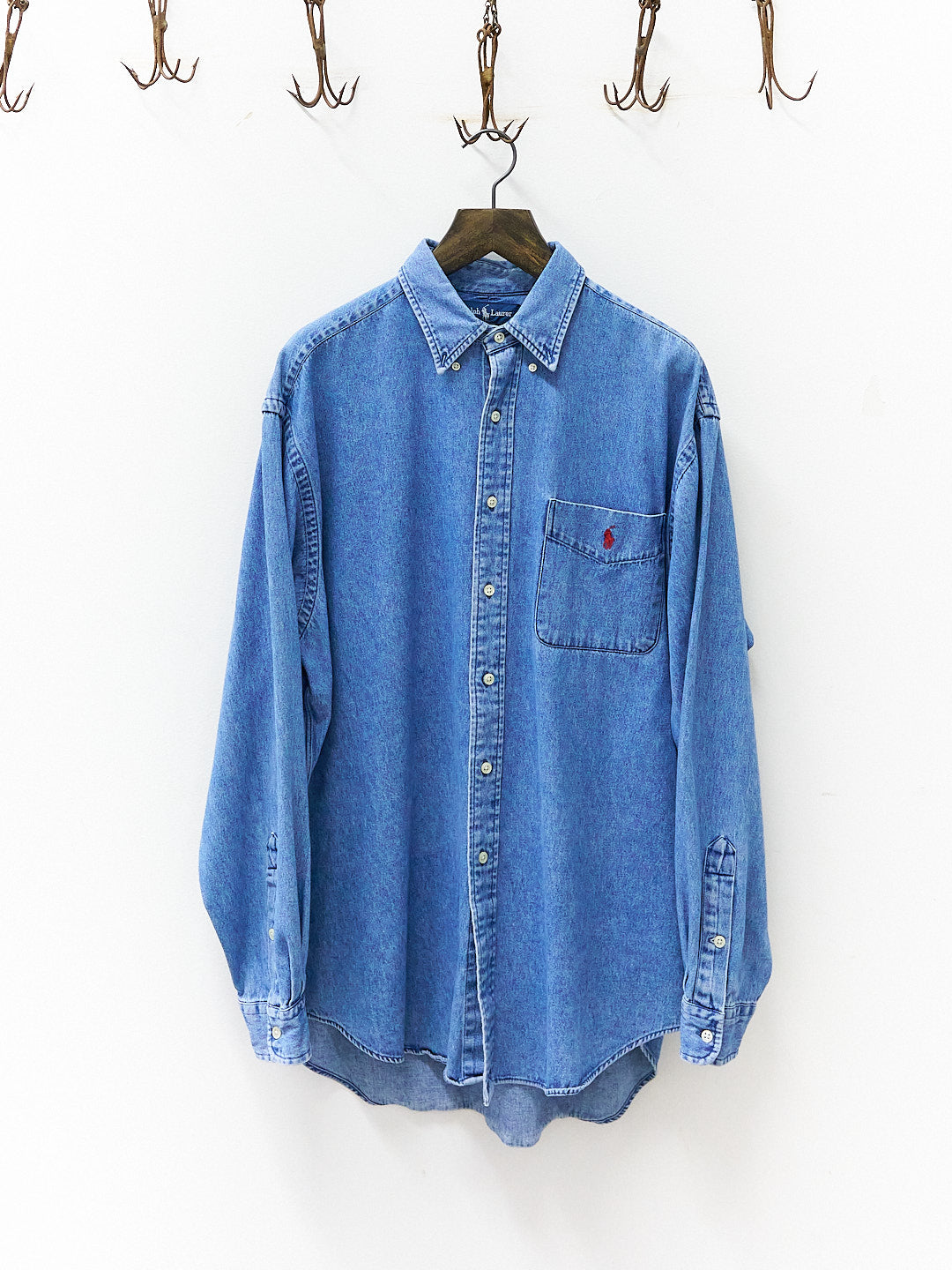 Polo Ralph Lauren Medium-Wash Denim Button Down