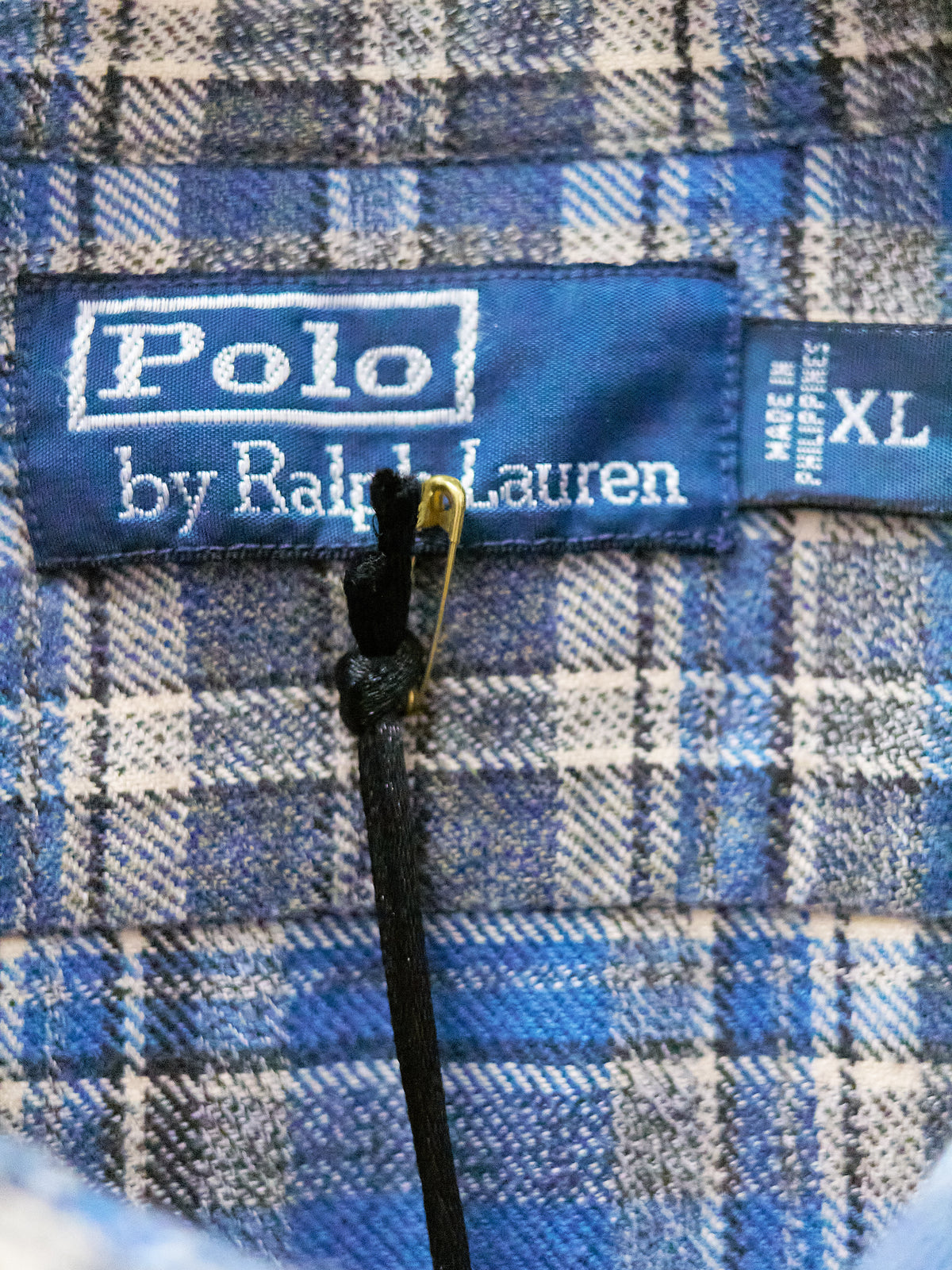 Polo Ralph Lauren Blue Painter's Flannel