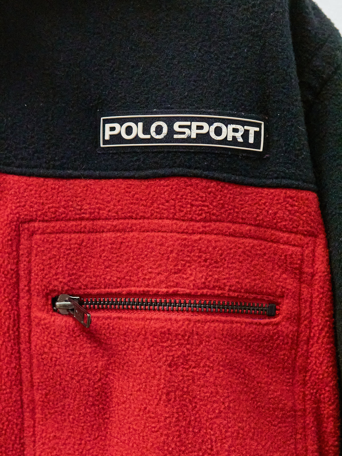 Vintage 90's Polo Sport Arctic Challenge Fleece Button Down