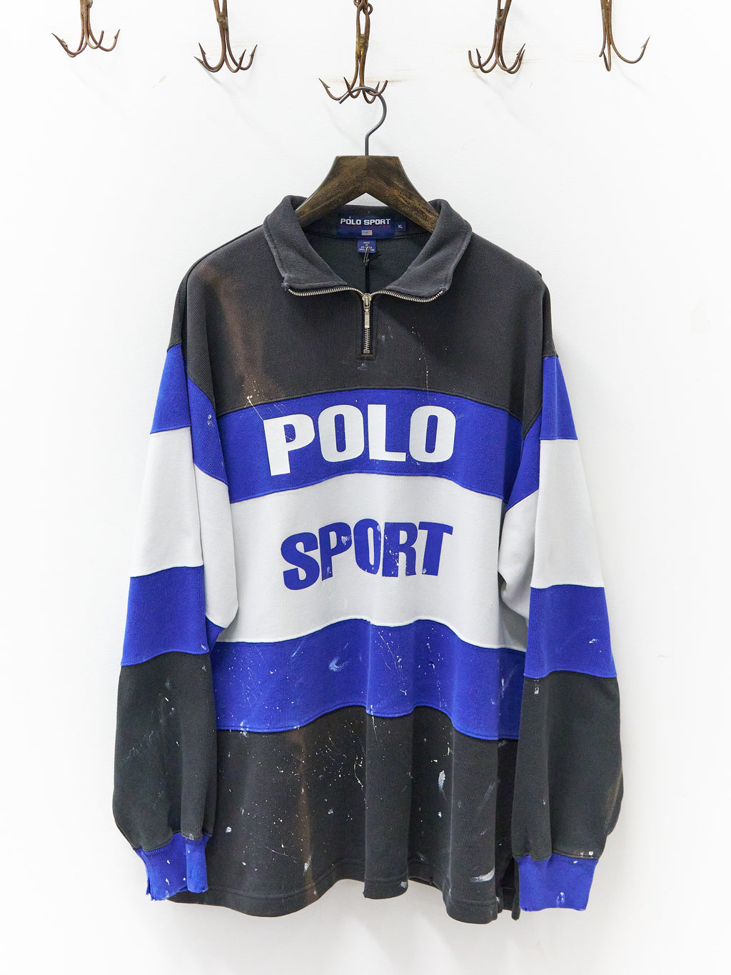 Vintage Polo Sport Painter's Quarter-Zip