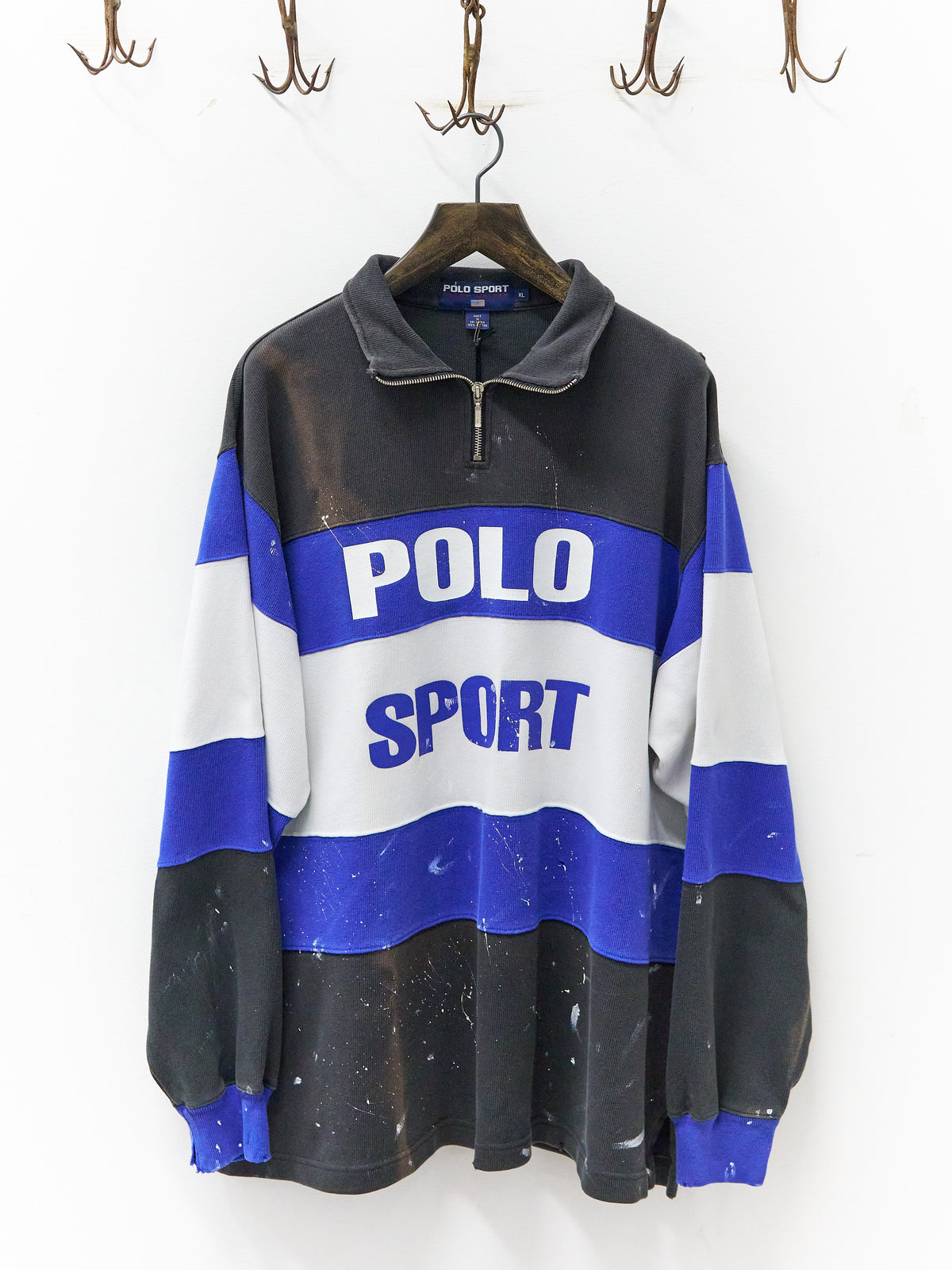 Vintage Polo Sport Painter's Quarter-Zip