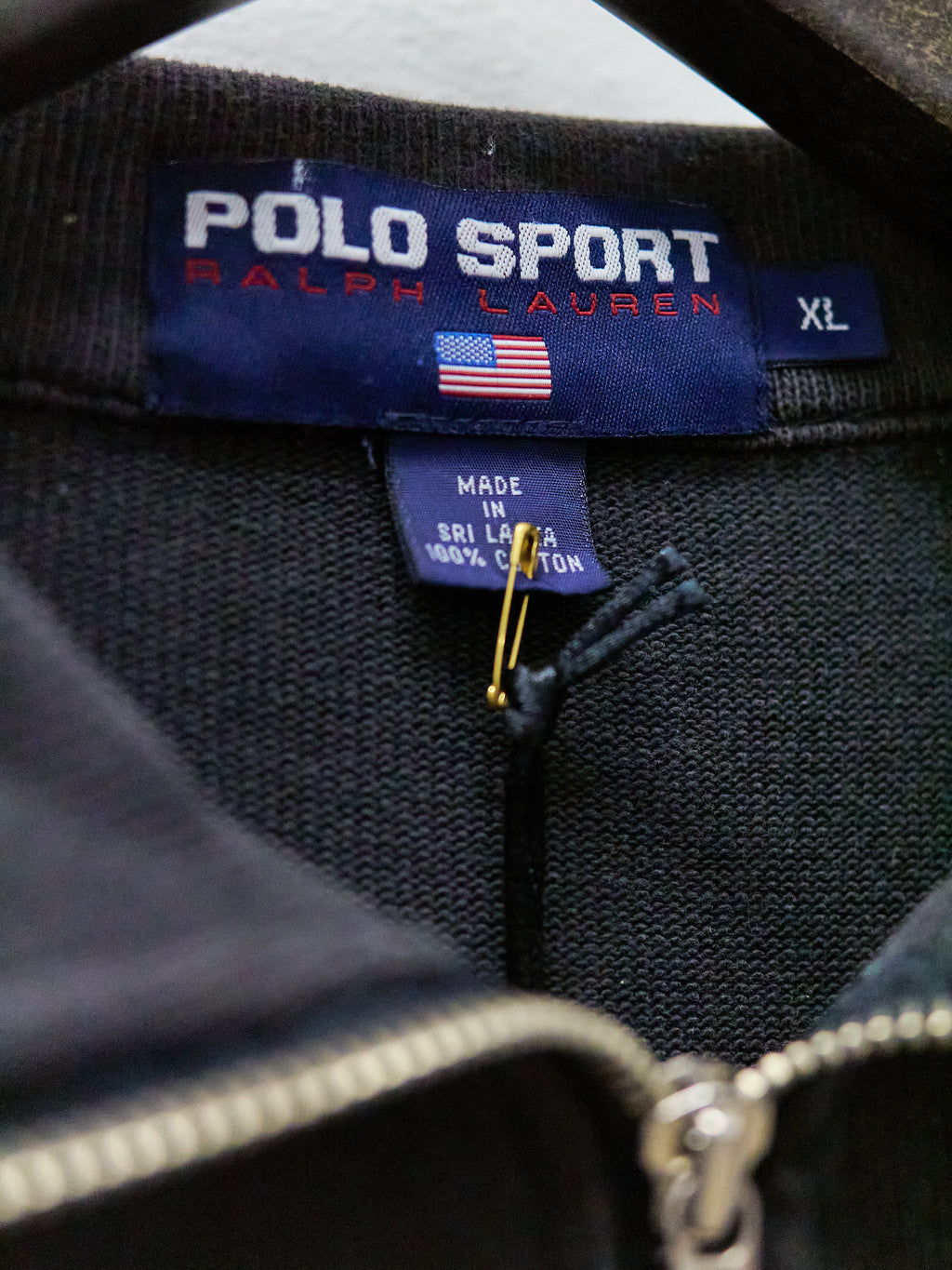 Vintage Polo Sport Painter's Quarter-Zip