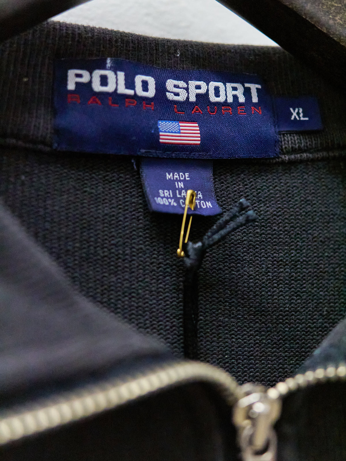 Vintage Polo Sport Painter's Quarter-Zip