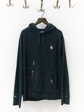 Polo Bear Black Painter's Hoodie
