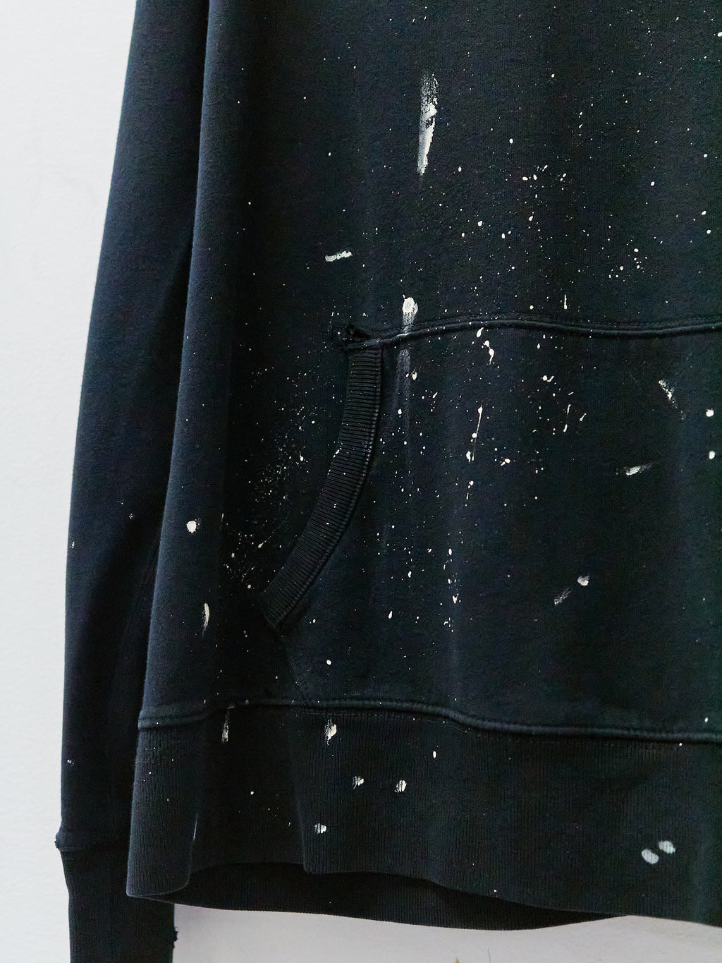 Polo Bear Black Painter's Hoodie