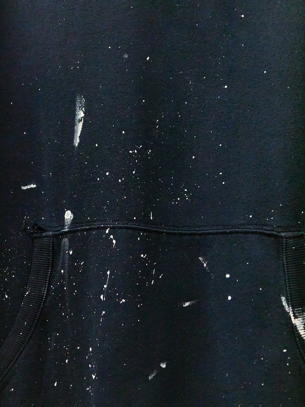 Polo Bear Black Painter's Hoodie