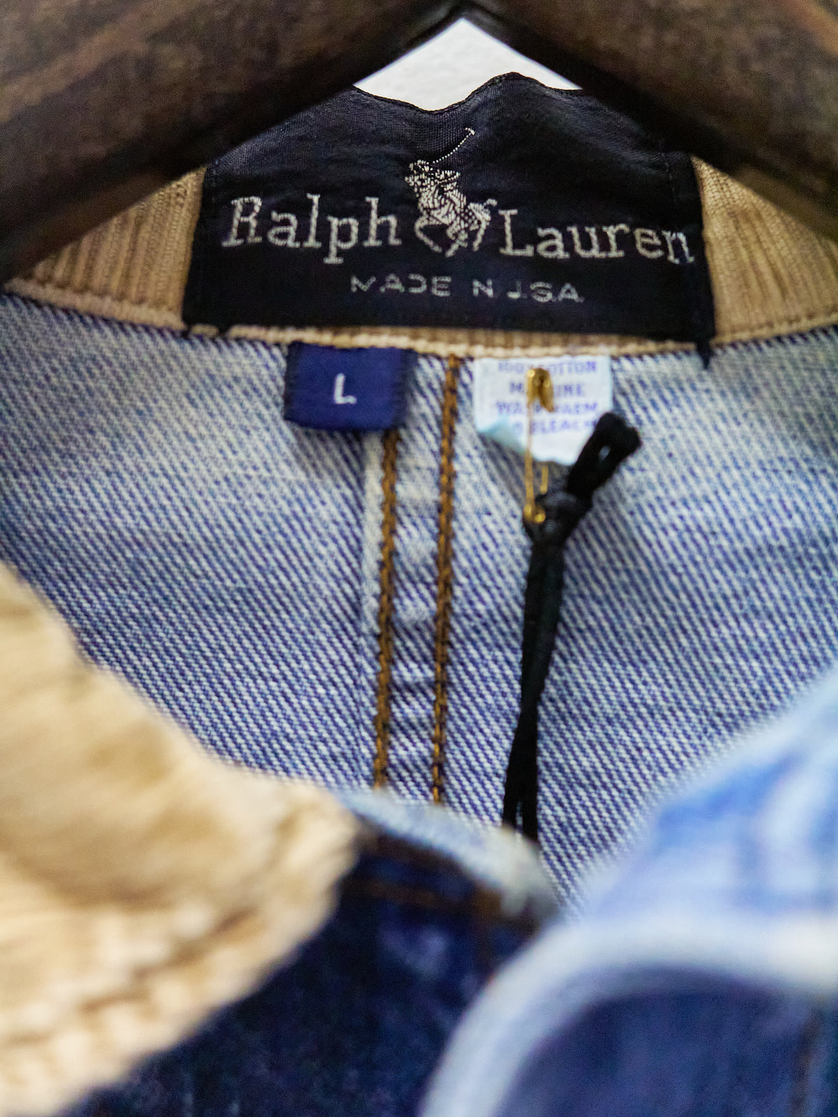 Vintage 80's Polo Ralph Lauren Denim Jacket