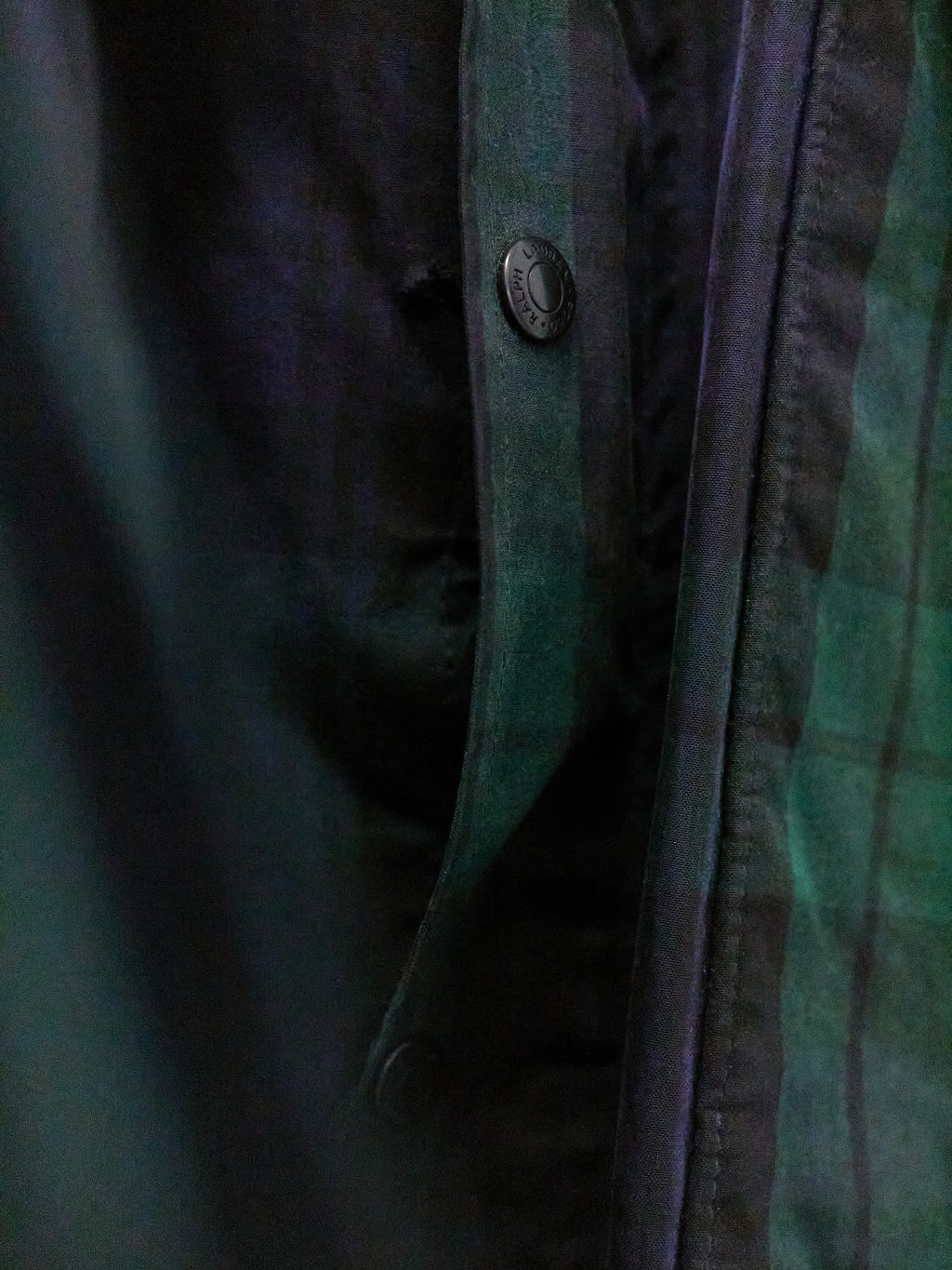 Polo Ralph Lauren Plaid Waxed Coat