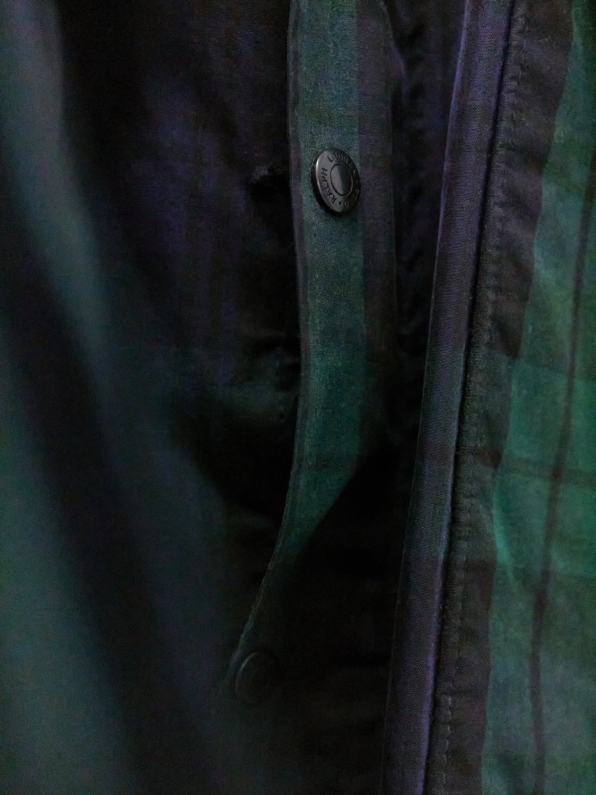 Polo Ralph Lauren Plaid Waxed Coat