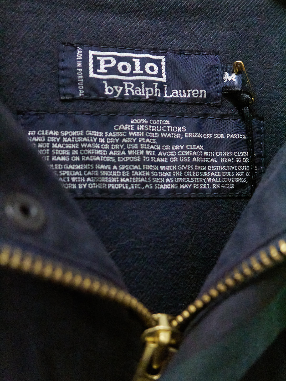 Polo Ralph Lauren Plaid Waxed Coat