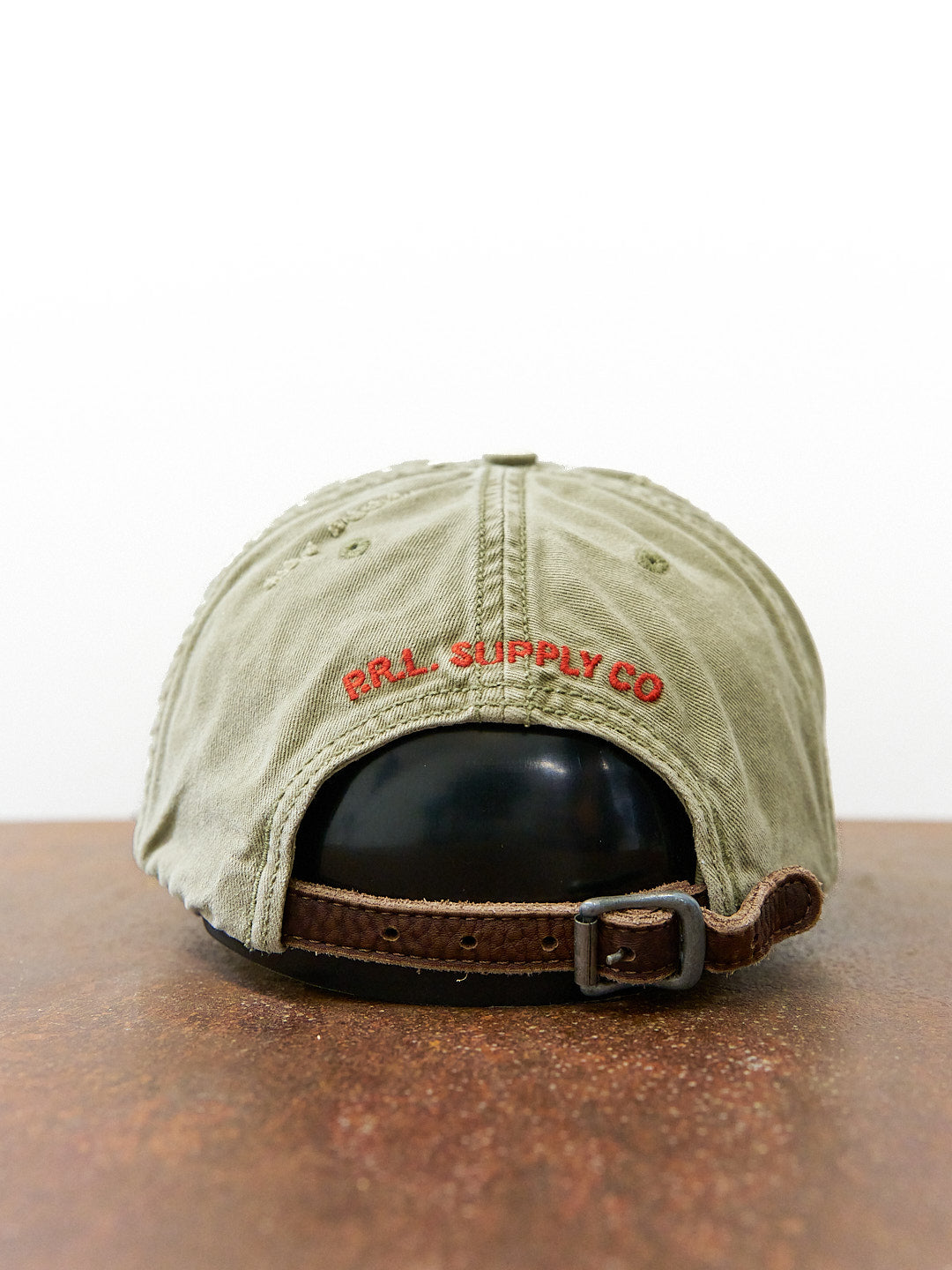 Polo Ralph Lauren Distressed Olive Hat