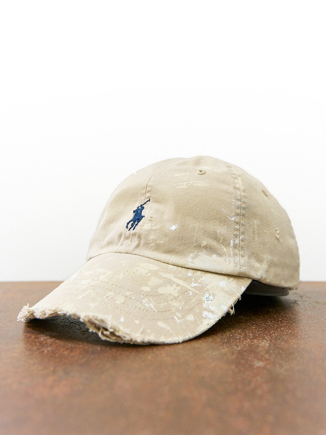Polo Ralph Lauren Distressed Painter's Tan Hat
